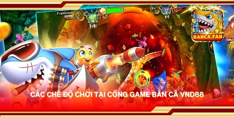 Cổng game bắn cá VND88 – Thế giới bắn cá đầy thử thách