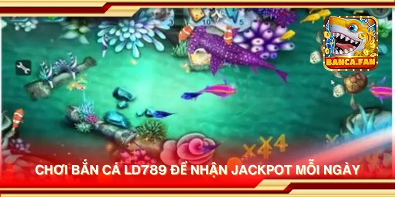 Chơi bắn cá ld789 để nhận jackpot mỗi ngày